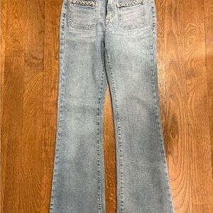 Women’s Kensie Jeans Vintage Luxe High Rise Flair Size 2/26